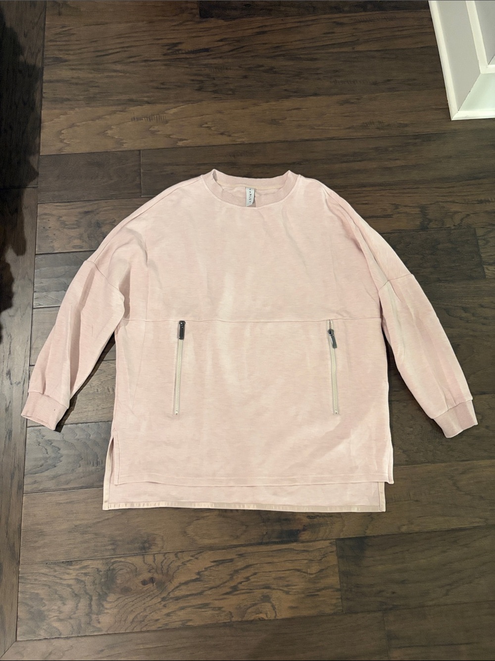 Varley Paige Longline Oversized Crew Sweatshirt Sz M